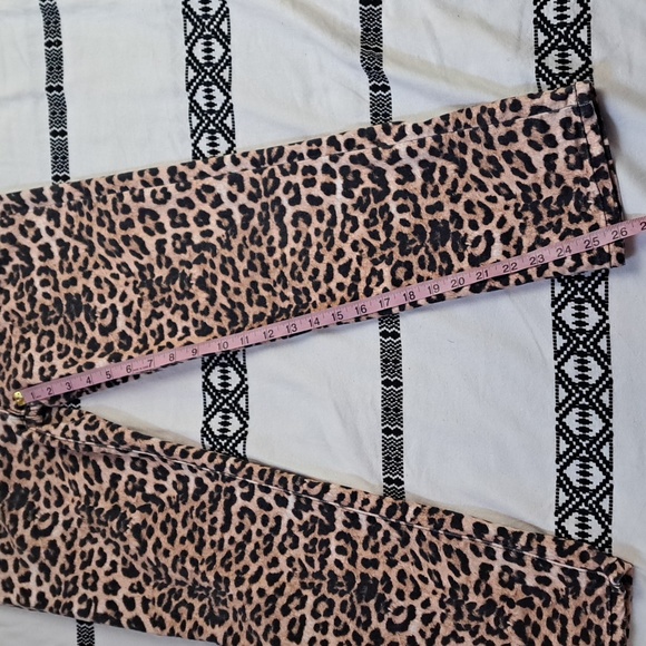 Hudson Nico Cigarette jeans in Cleo Leopard print sz28 - Picture 10 of 13
